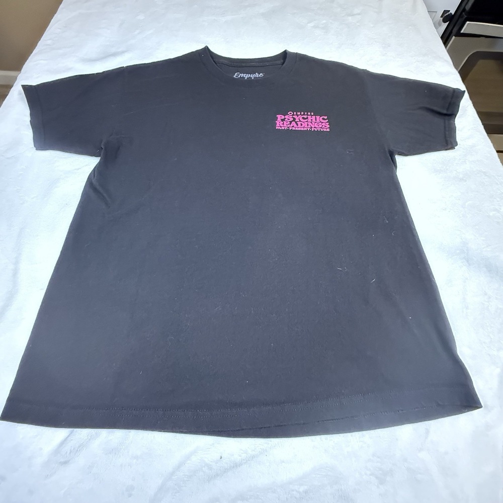 Empyre Psychic Readings T-Shirt Men’s Large Black Pink Skate Graphic